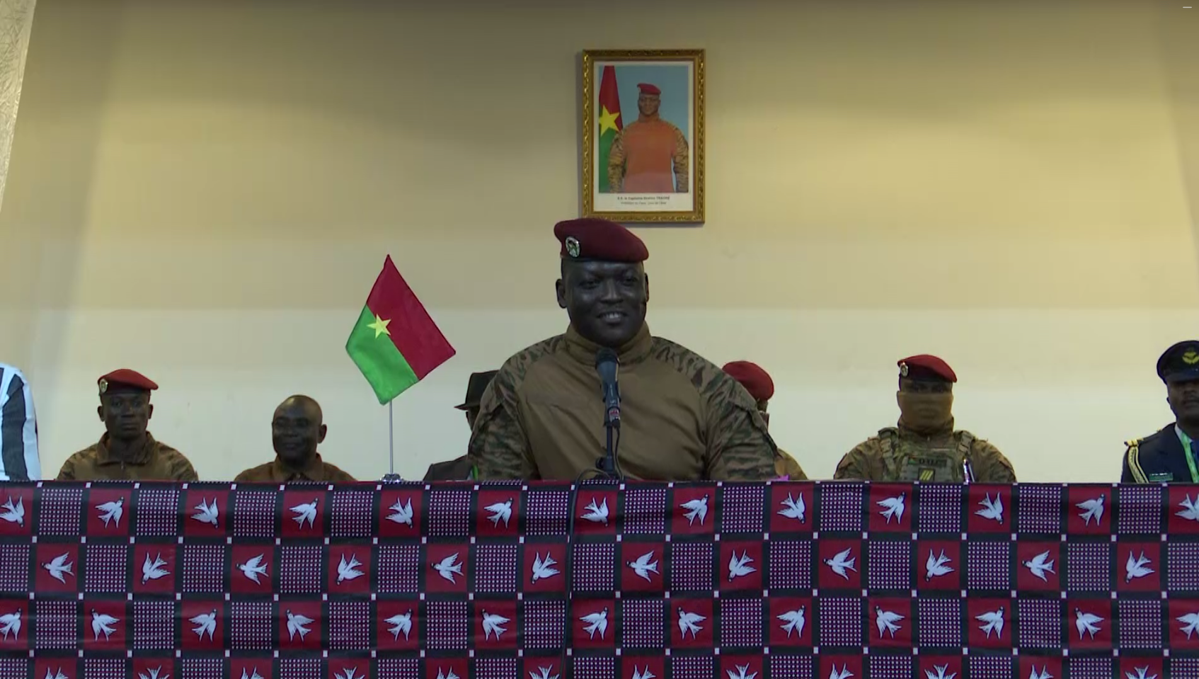 BURKINA FASO  Discours du Président au compatriotes du Ghana.