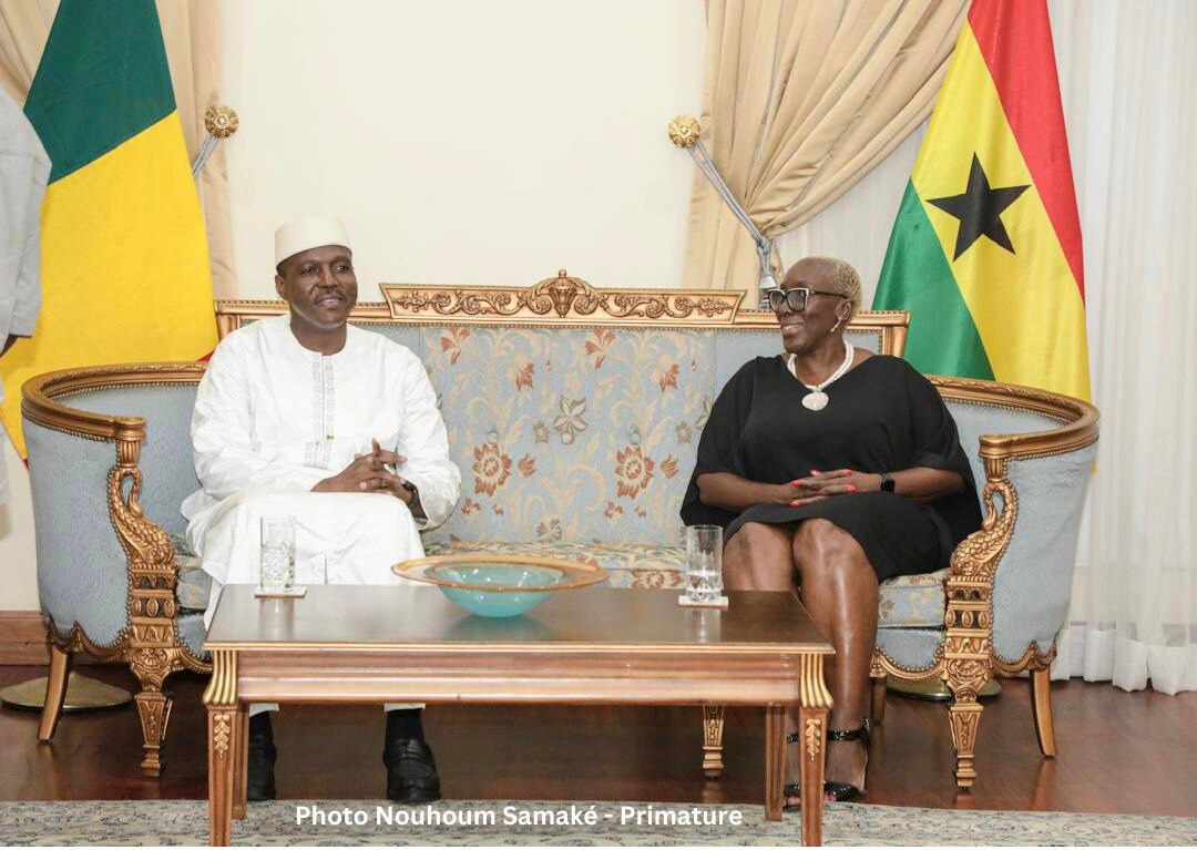 Mali Ghana le Premier Ministre Abdoulaye Maiga en visite de 48 heures à Accra