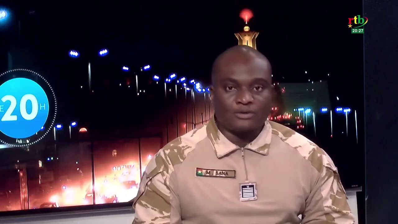 Tentative de déstabilisation du Burkina Faso : Le communiqué du Ministre de la Sécurité, Mahamadou SANA