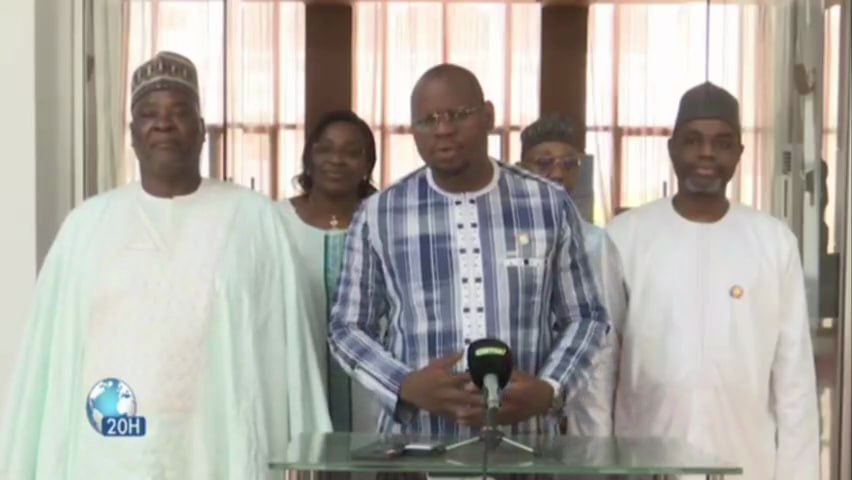 Mali : Le Président de la Transition, le Général d’Armée Assimi GOITA a reçu en audience les ministres en charge de la Justice de l’AES.